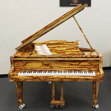 Kayserburg | Tiger Striped Sandalwood | Exotic Wood Venner Piano | 5'3"