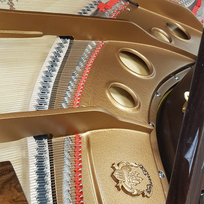 Kayserburg | Ziricote | Exotic Wood Venner Piano | 7'